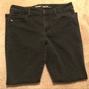 WORN ONCE Old Navy: Rockstar jeans